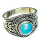 Ethiopian Opal Rings handcrafted by Ana Silver Co - RING47618