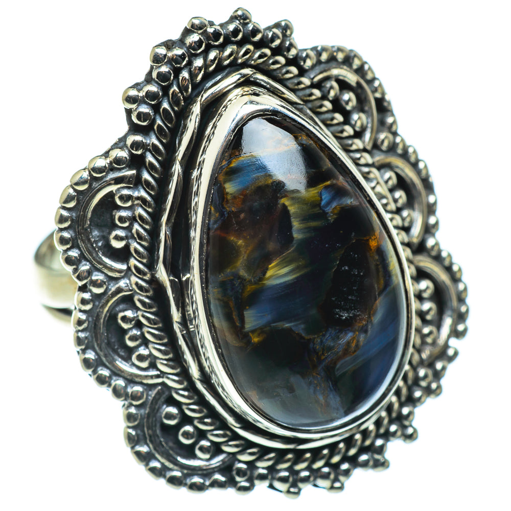 Pietersite Rings handcrafted by Ana Silver Co - RING47728