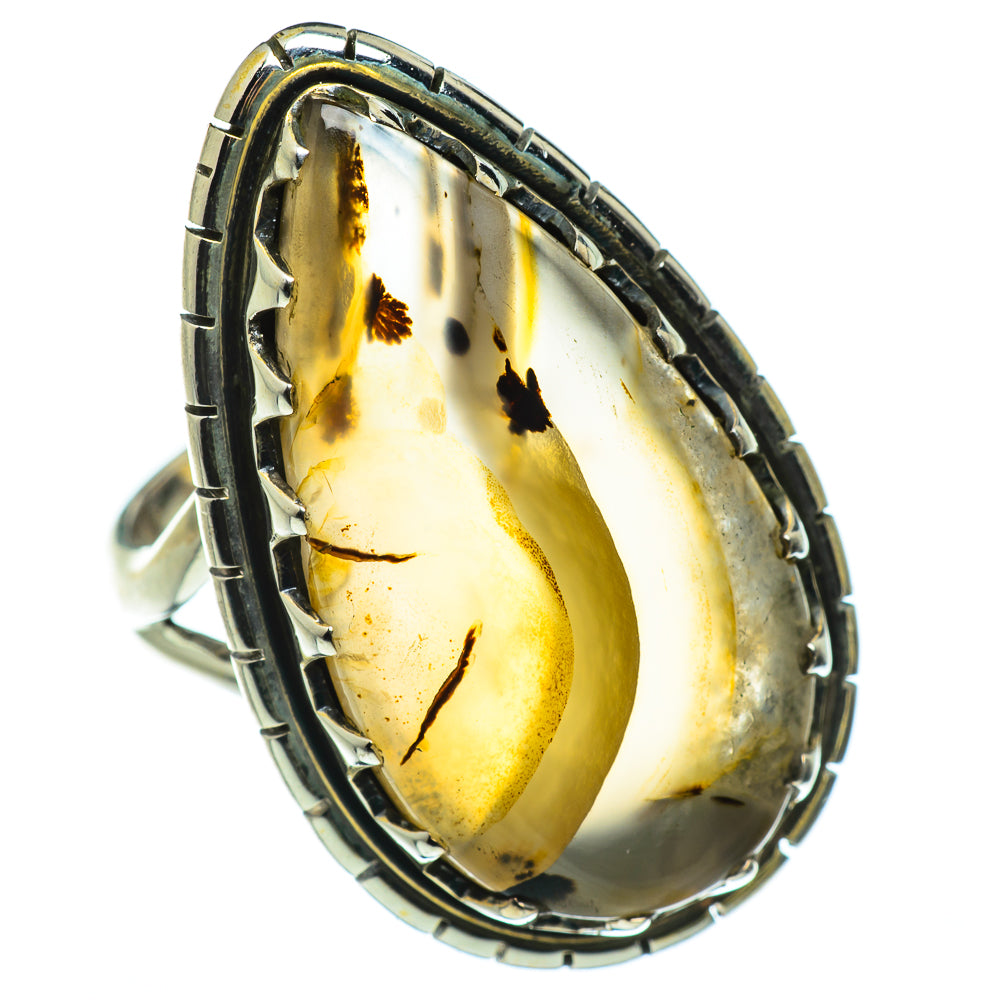 Montana Agate Rings handcrafted by Ana Silver Co - RING47862