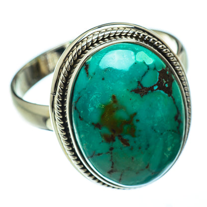 Tibetan Turquoise Rings handcrafted by Ana Silver Co - RING47928