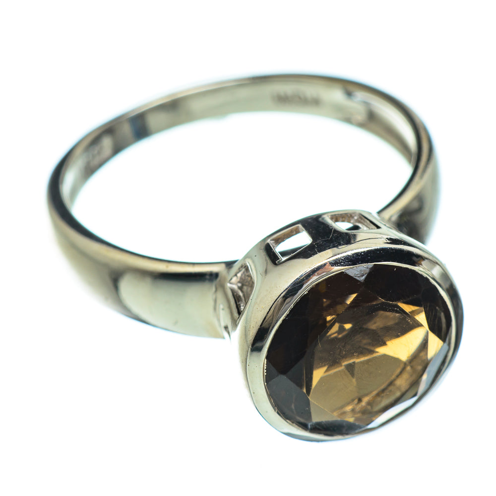 Smoky Quartz Rings handcrafted by Ana Silver Co - RING47967
