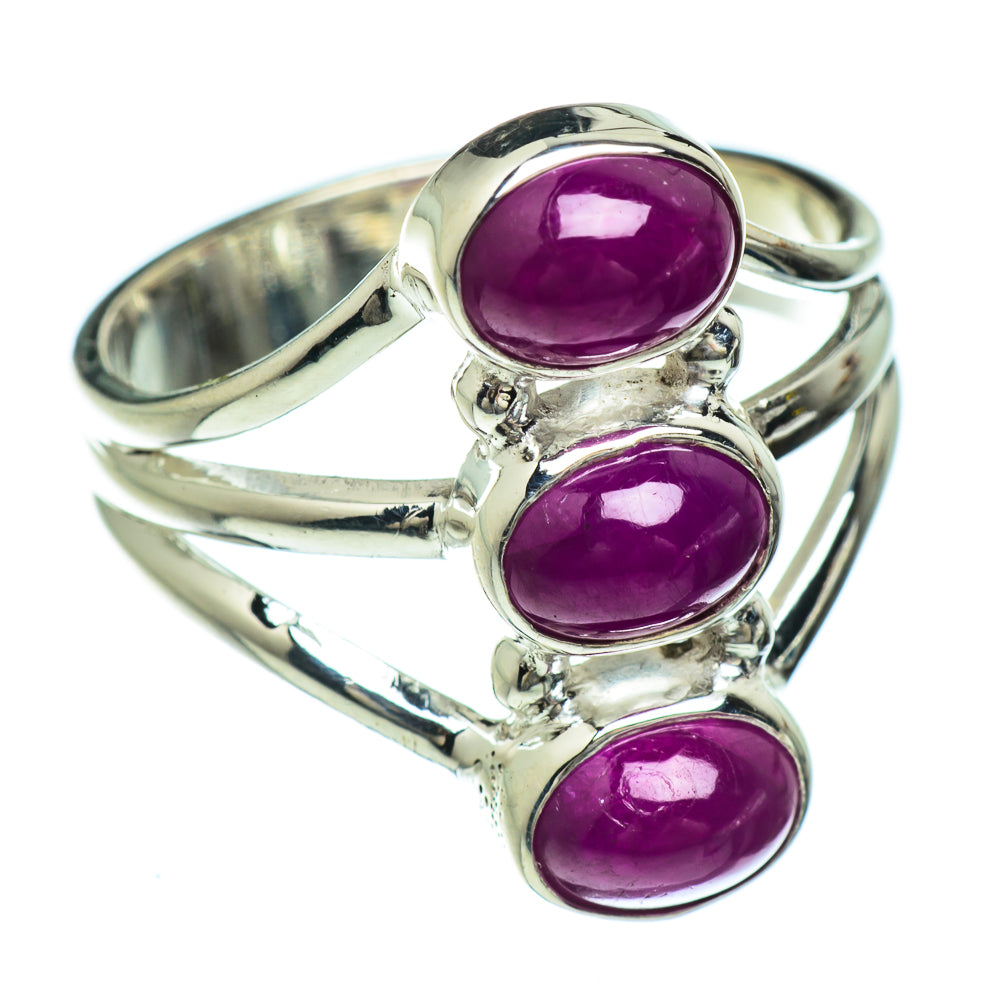 Pink Tourmaline Rings handcrafted by Ana Silver Co - RING48006