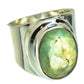 Prehnite Rings handcrafted by Ana Silver Co - RING48063