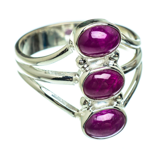 Pink Tourmaline Rings handcrafted by Ana Silver Co - RING48102
