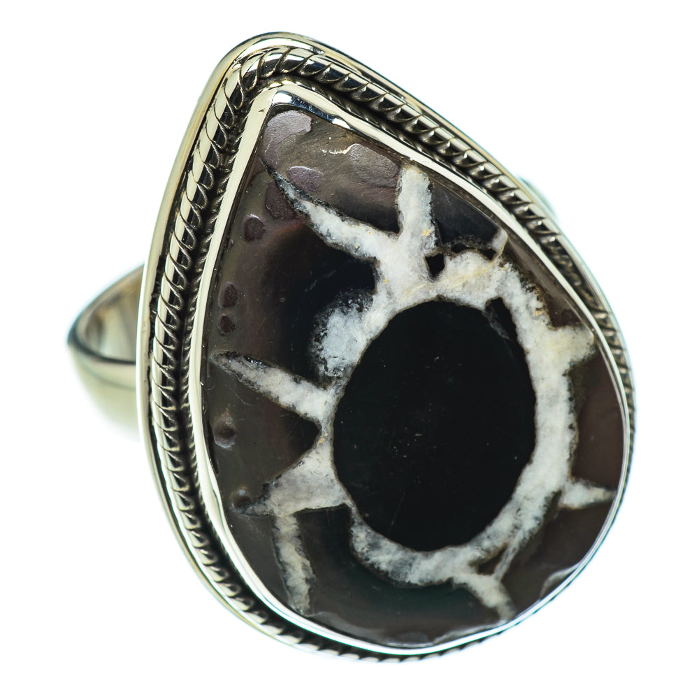 Septarian Nodule Rings handcrafted by Ana Silver Co - RING48434