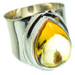 Citrine Rings handcrafted by Ana Silver Co - RING48438