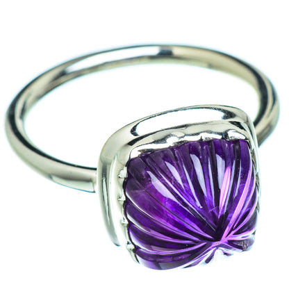 Amethyst Rings handcrafted by Ana Silver Co - RING48498