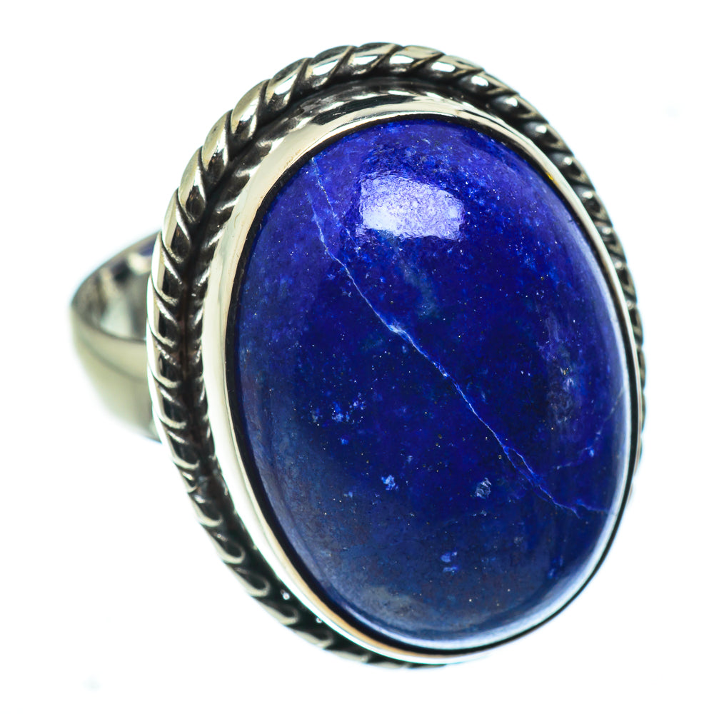 Lapis Lazuli Rings handcrafted by Ana Silver Co - RING48511