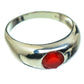 Red Onyx Rings handcrafted by Ana Silver Co - RING48520