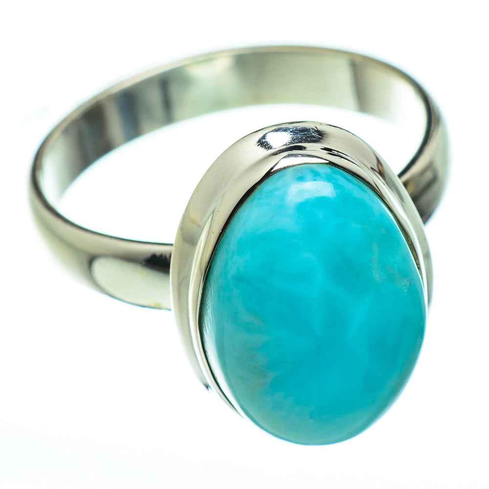 Larimar Rings handcrafted by Ana Silver Co - RING48562