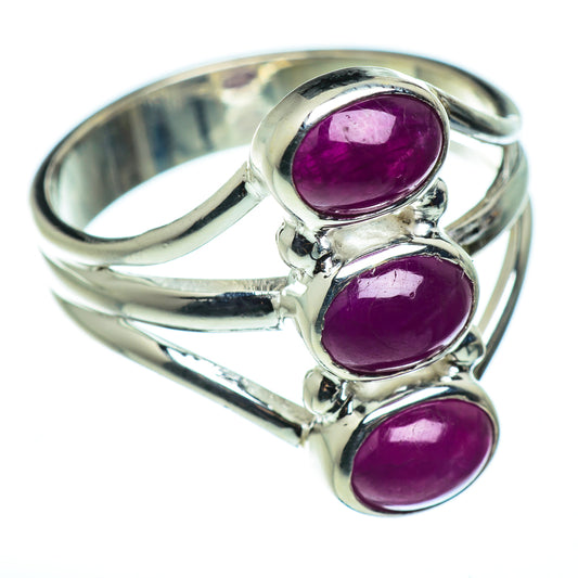 Pink Tourmaline Rings handcrafted by Ana Silver Co - RING48711