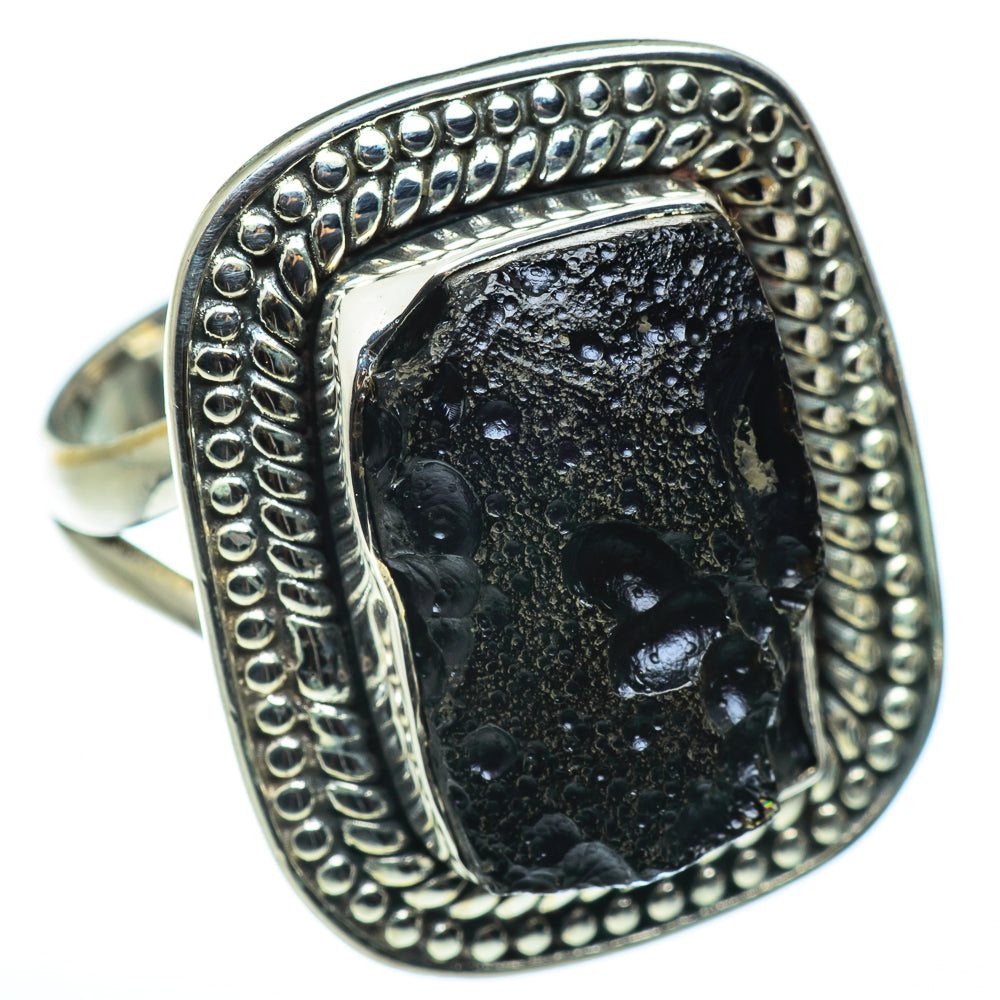 Tektite Rings handcrafted by Ana Silver Co - RING48721