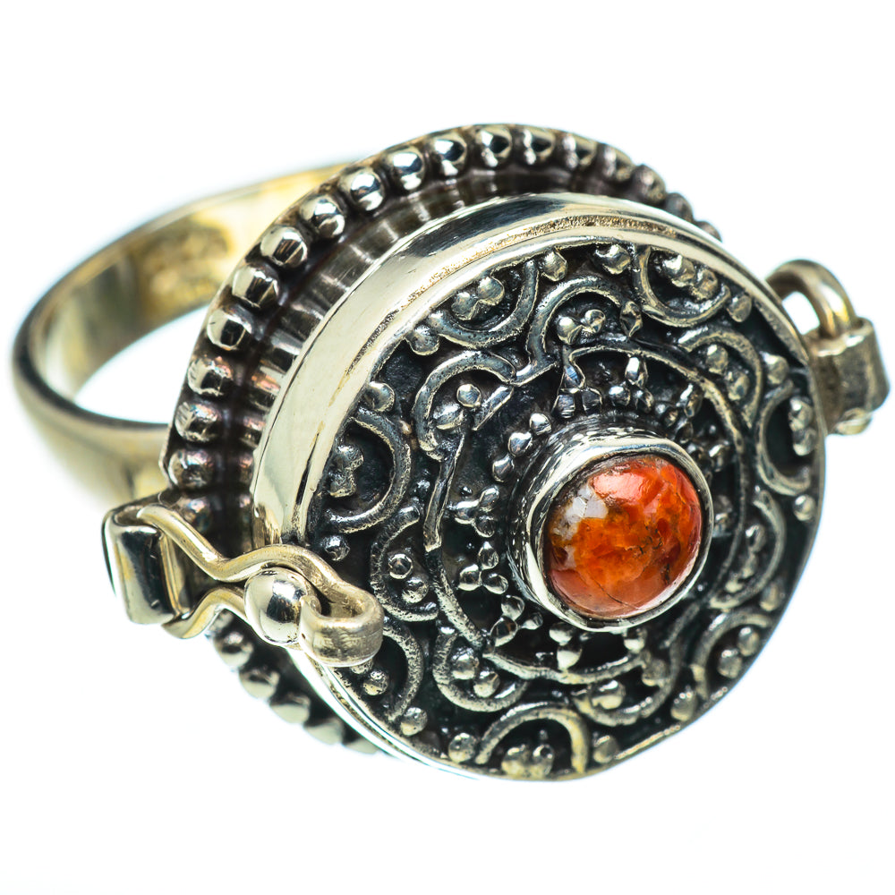 Sponge Coral Rings handcrafted by Ana Silver Co - RING48813