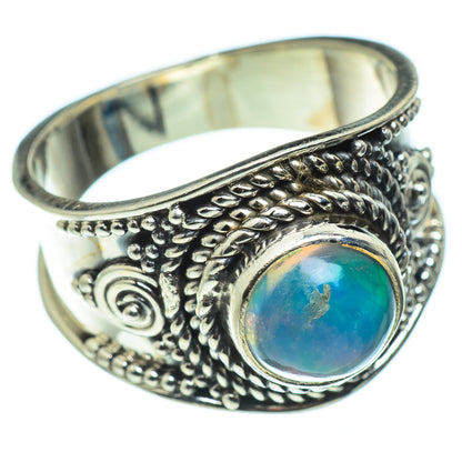 Ethiopian Opal Rings handcrafted by Ana Silver Co - RING48898