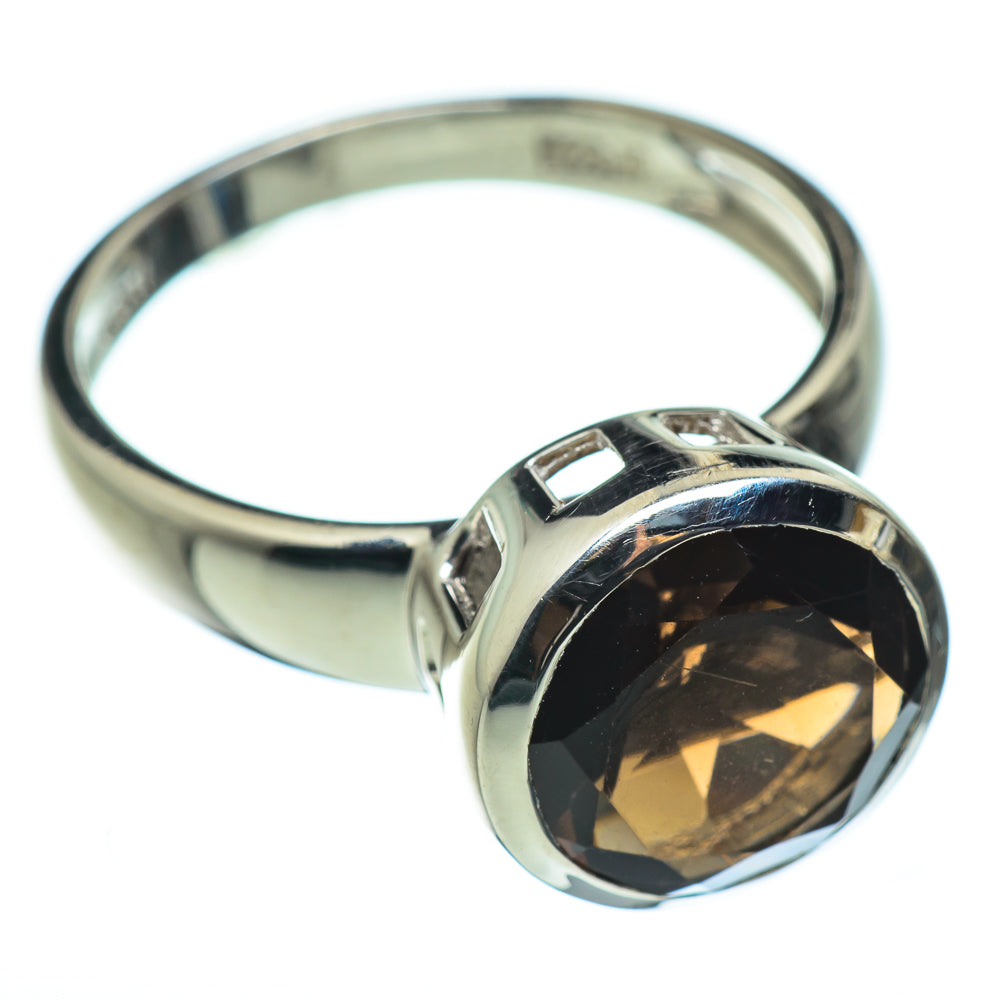 Smoky Quartz Rings handcrafted by Ana Silver Co - RING48969