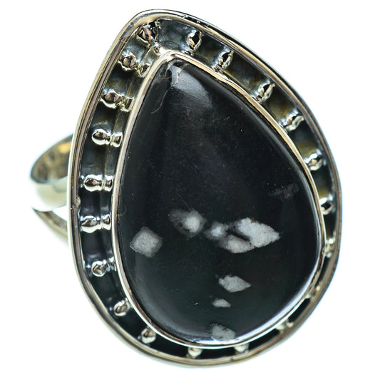 Pinolith Jasper Rings handcrafted by Ana Silver Co - RING49112