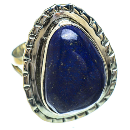 Lapis Lazuli Rings handcrafted by Ana Silver Co - RING49257
