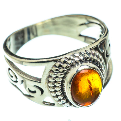 Baltic Amber Rings handcrafted by Ana Silver Co - RING49271