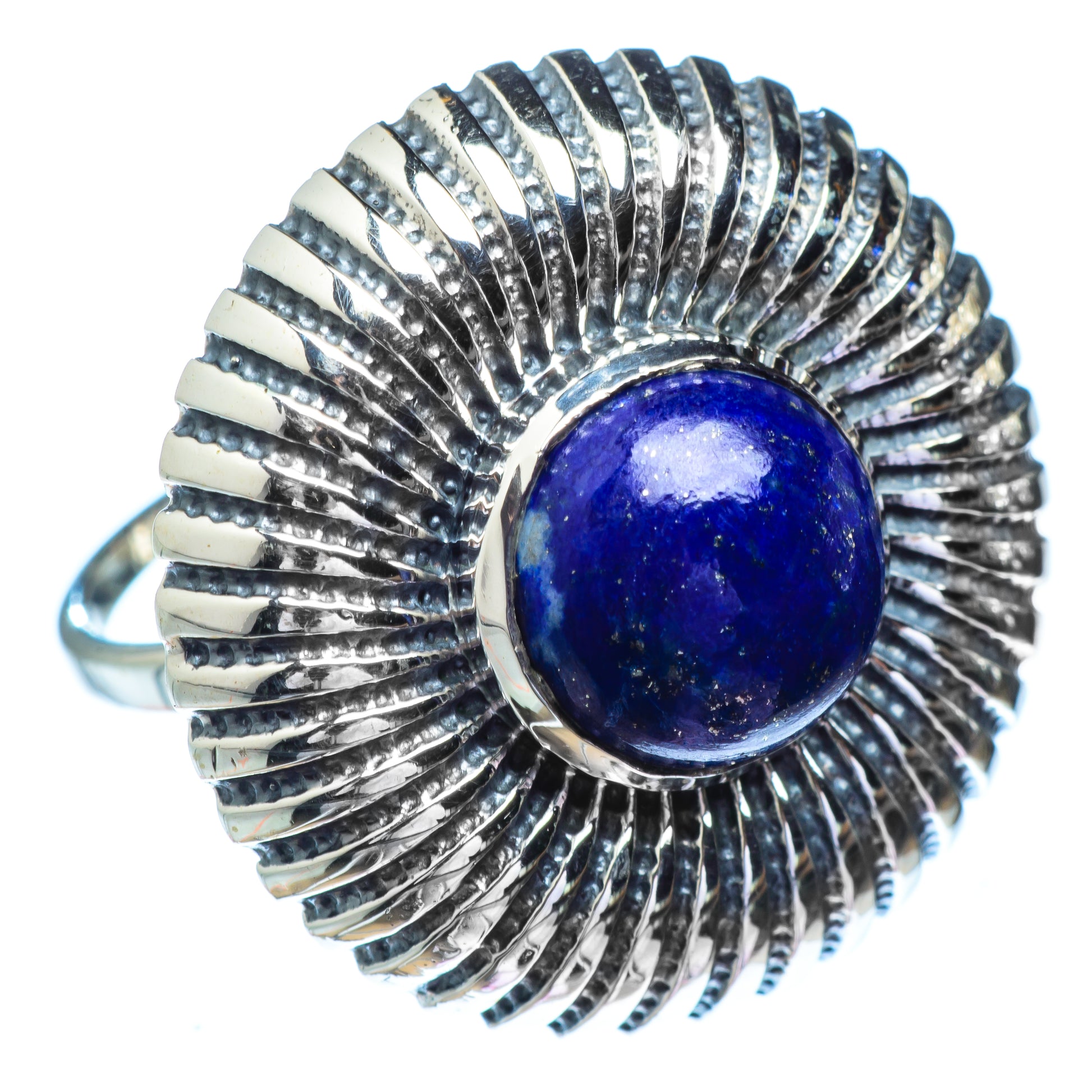 Lapis Lazuli Rings handcrafted by Ana Silver Co - RING4931