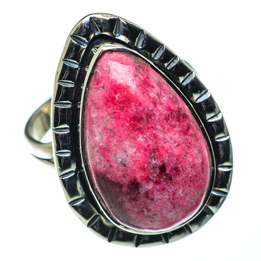 Thulite Rings handcrafted by Ana Silver Co - RING49505