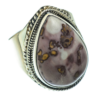 Coffee Bean Jasper Rings handcrafted by Ana Silver Co - RING49607