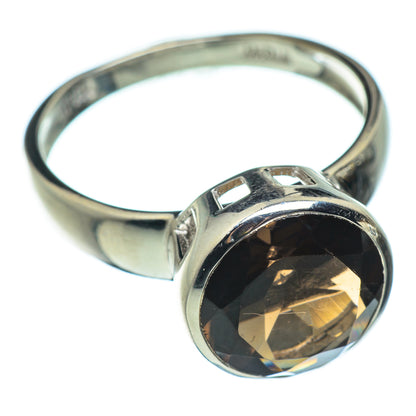 Smoky Quartz Rings handcrafted by Ana Silver Co - RING49676