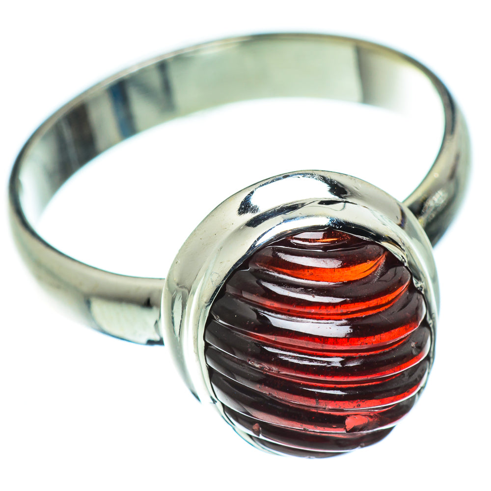 Garnet Rings handcrafted by Ana Silver Co - RING49684