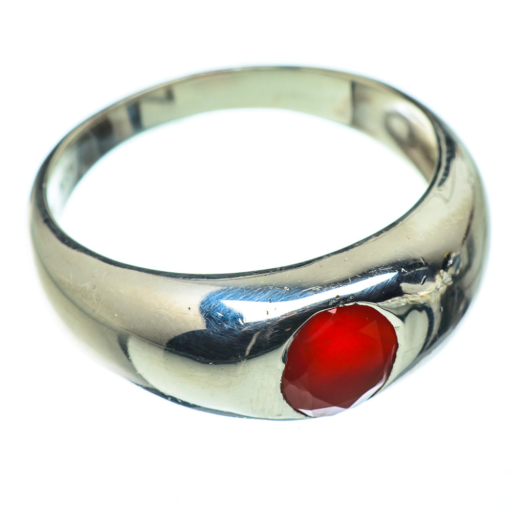 Red Onyx Rings handcrafted by Ana Silver Co - RING49780
