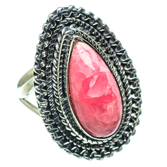 Rhodochrosite Rings handcrafted by Ana Silver Co - RING49871