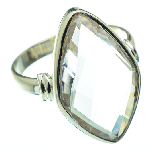 White Quartz Rings handcrafted by Ana Silver Co - RING49883
