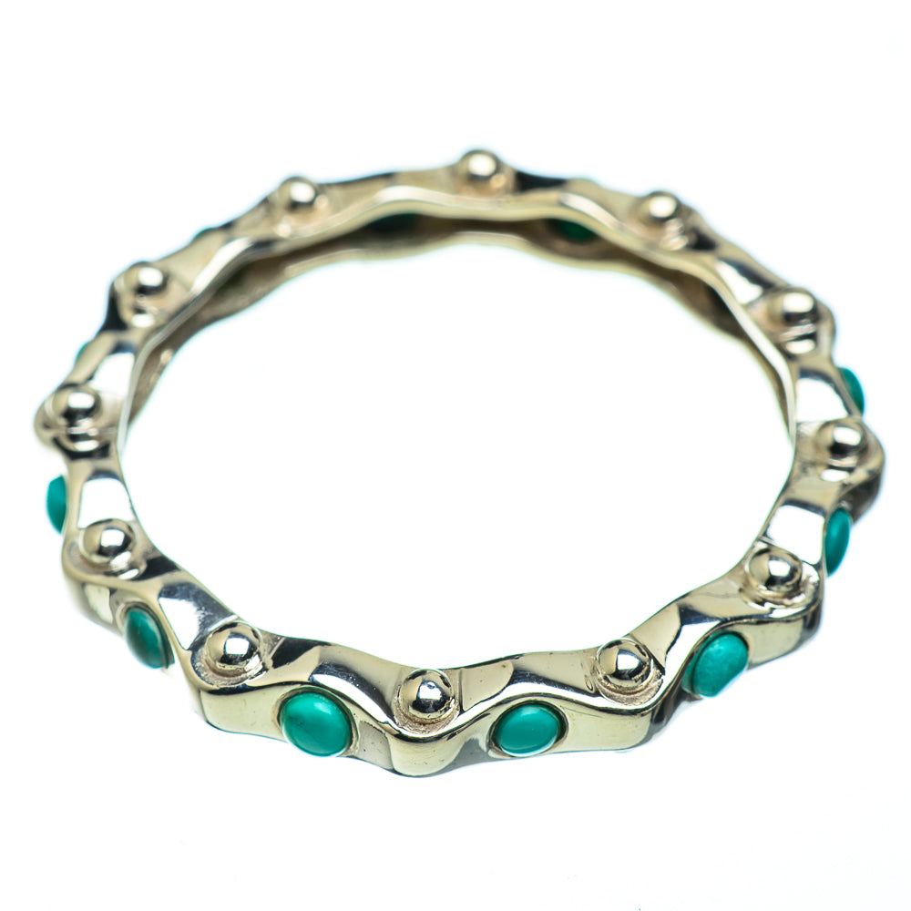 Tibetan Turquoise Rings handcrafted by Ana Silver Co - RING49924