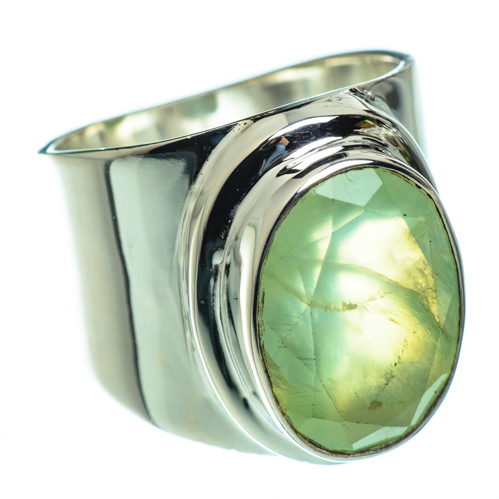 Prehnite Rings handcrafted by Ana Silver Co - RING49927
