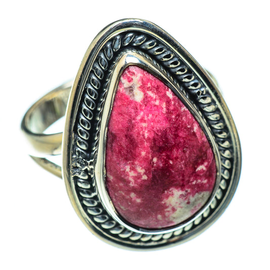 Thulite Rings handcrafted by Ana Silver Co - RING49967