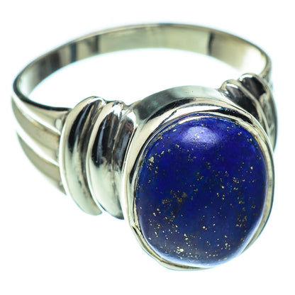 Lapis Lazuli Rings handcrafted by Ana Silver Co - RING49990