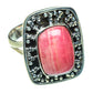 Rhodochrosite Rings handcrafted by Ana Silver Co - RING50060