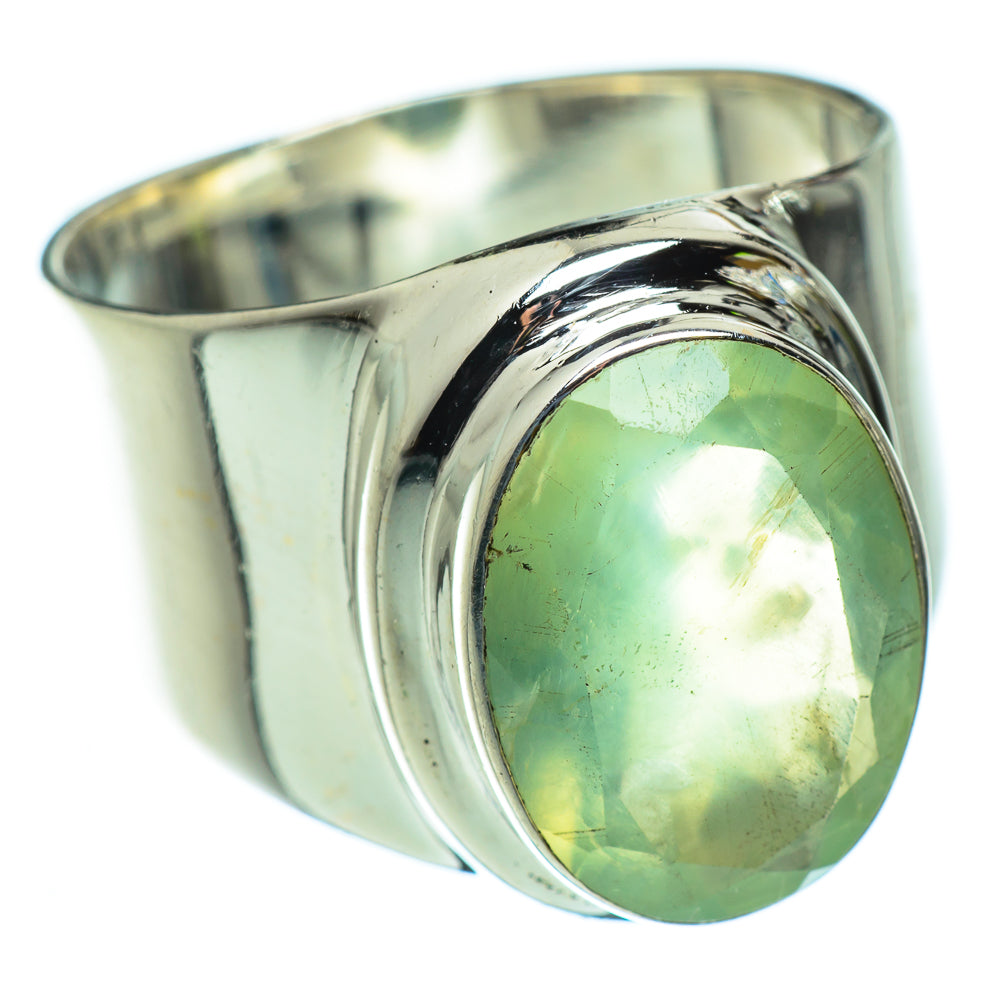 Prehnite Rings handcrafted by Ana Silver Co - RING50083