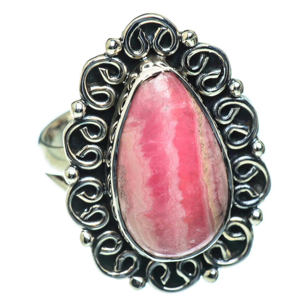 Rhodochrosite Rings handcrafted by Ana Silver Co - RING50168