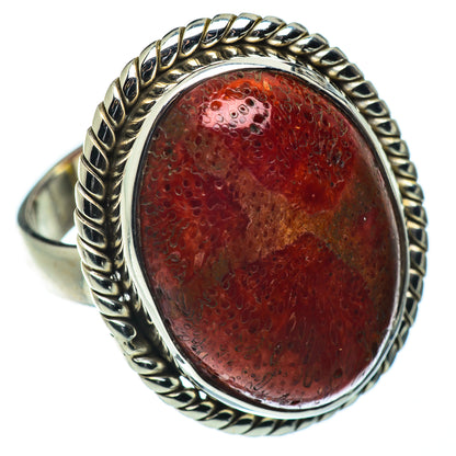Sponge Coral Rings handcrafted by Ana Silver Co - RING50297