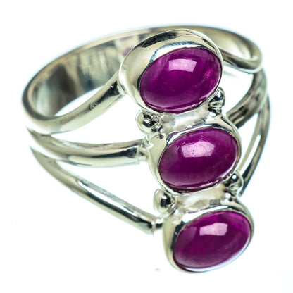 Pink Tourmaline Rings handcrafted by Ana Silver Co - RING50332