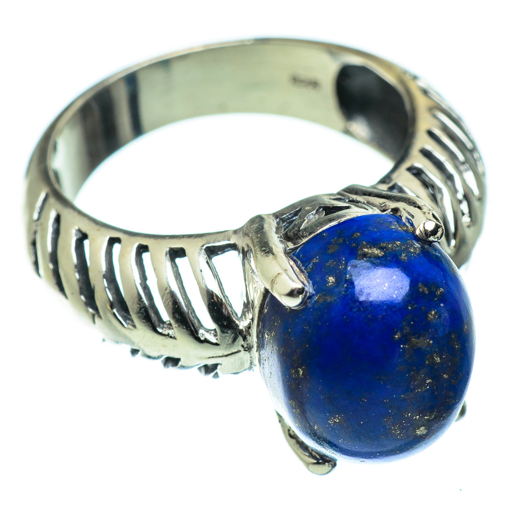 Lapis Lazuli Rings handcrafted by Ana Silver Co - RING50380