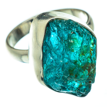 Blue Fluorite Rings handcrafted by Ana Silver Co - RING50496