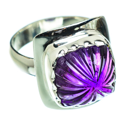 Amethyst Rings handcrafted by Ana Silver Co - RING50529
