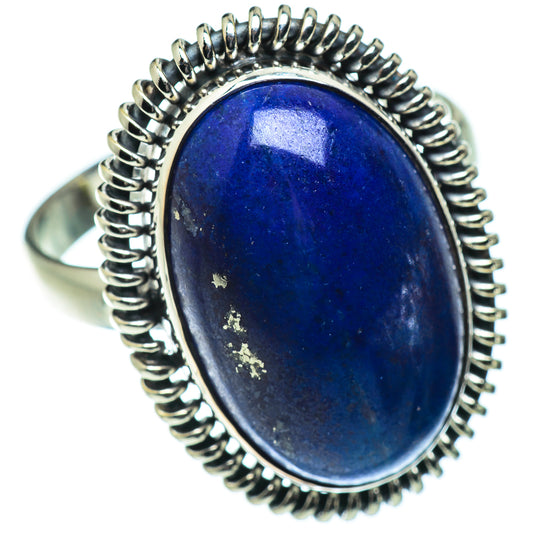 Lapis Lazuli Rings handcrafted by Ana Silver Co - RING50630