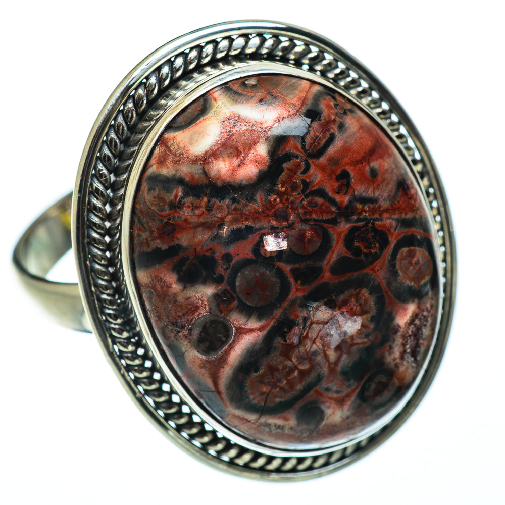Poppy Jasper Rings handcrafted by Ana Silver Co - RING50676