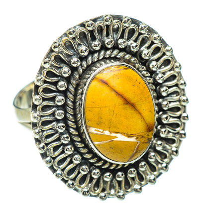 Brecciated Mookaite Rings handcrafted by Ana Silver Co - RING50847