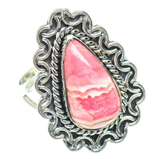 Rhodochrosite Rings handcrafted by Ana Silver Co - RING50967