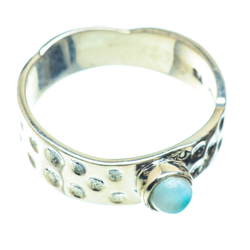 Larimar Rings handcrafted by Ana Silver Co - RING51030