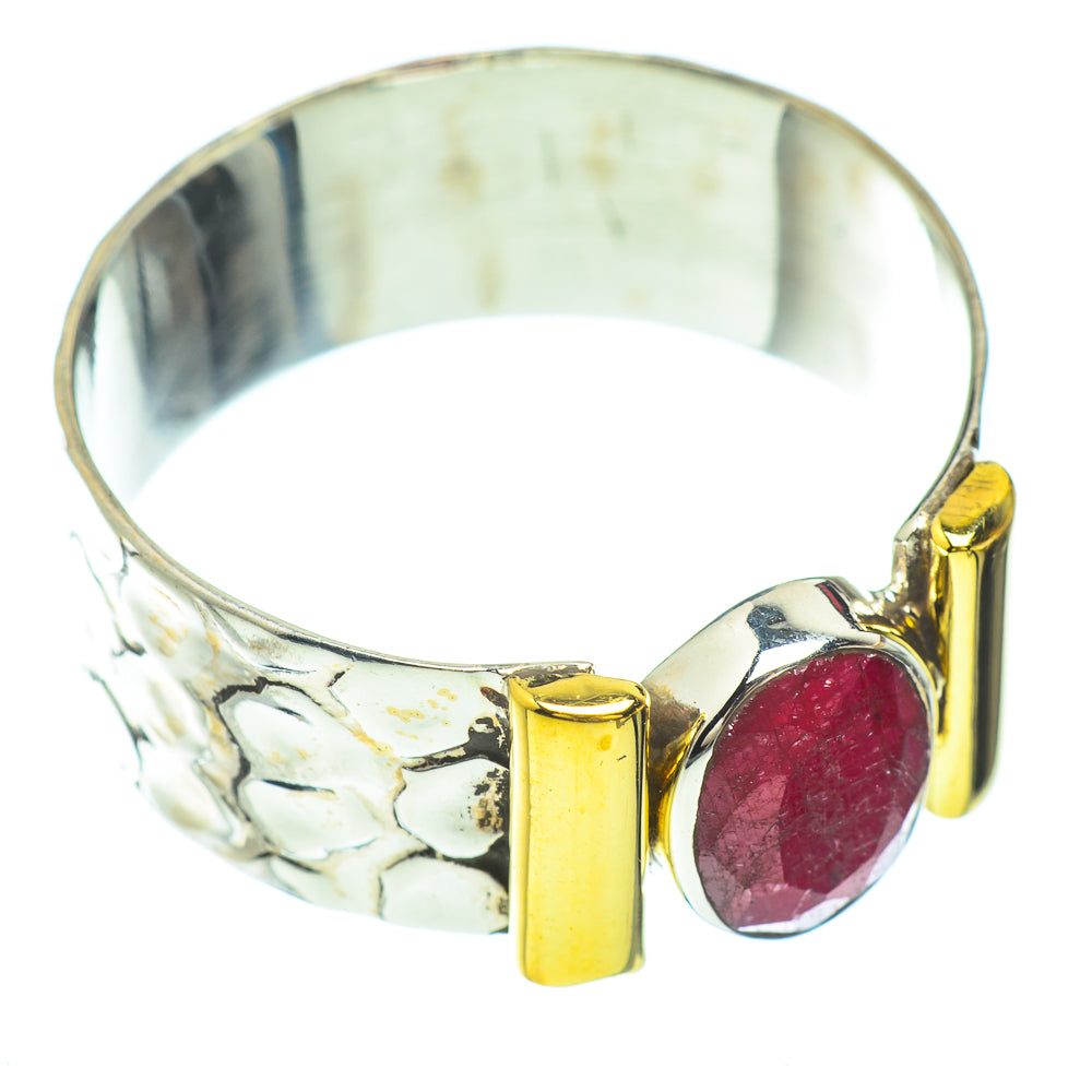Red Sillimanite Rings handcrafted by Ana Silver Co - RING51075