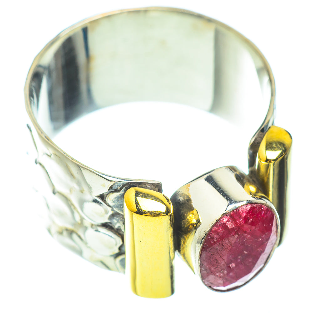 Red Sillimanite Rings handcrafted by Ana Silver Co - RING51127