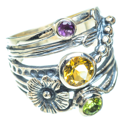 Citrine Rings handcrafted by Ana Silver Co - RING51137